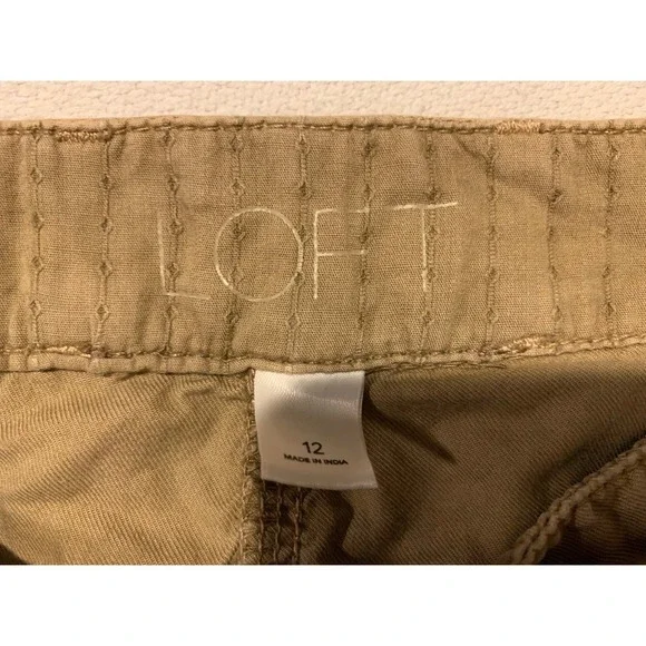 Ann Taylor LOFT‎ cargo pants sz 12 - Picture 2 of 3